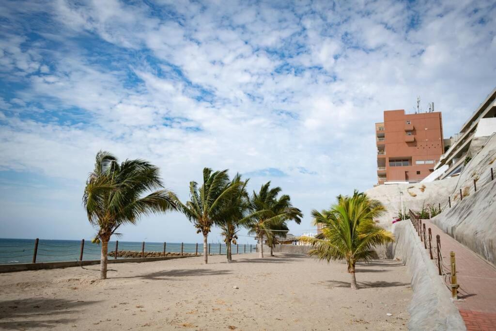 M3 Lujoso Y Comodo Departamento Con Playa 2 Piscinas Cancha De Tenis Jacuzzi Seguridad 24 Horas มันตา ภายนอก รูปภาพ