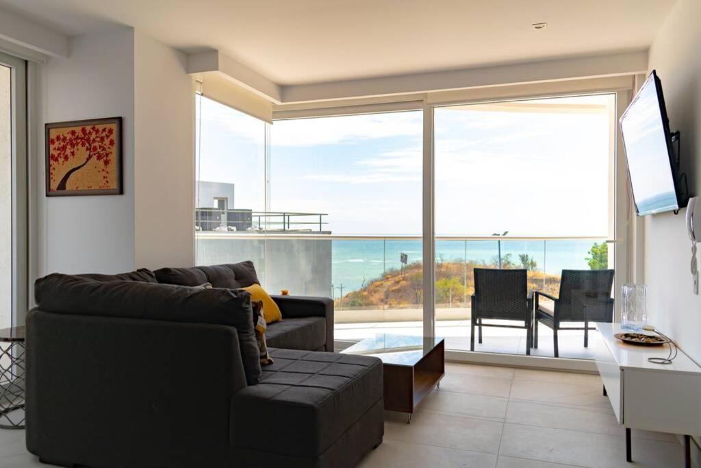 M3 Lujoso Y Comodo Departamento Con Playa 2 Piscinas Cancha De Tenis Jacuzzi Seguridad 24 Horas มันตา ภายนอก รูปภาพ